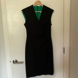 Black Calvin Klein v-neck dress